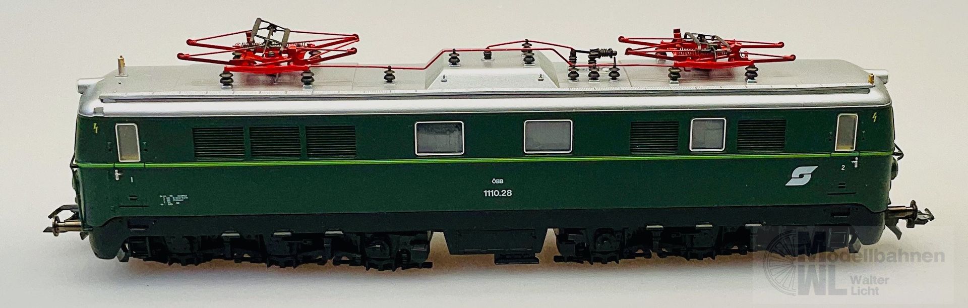 Roco 43761 - Roco - E-Lok BR 1110.28 ÖBB tannengrün H0/GL